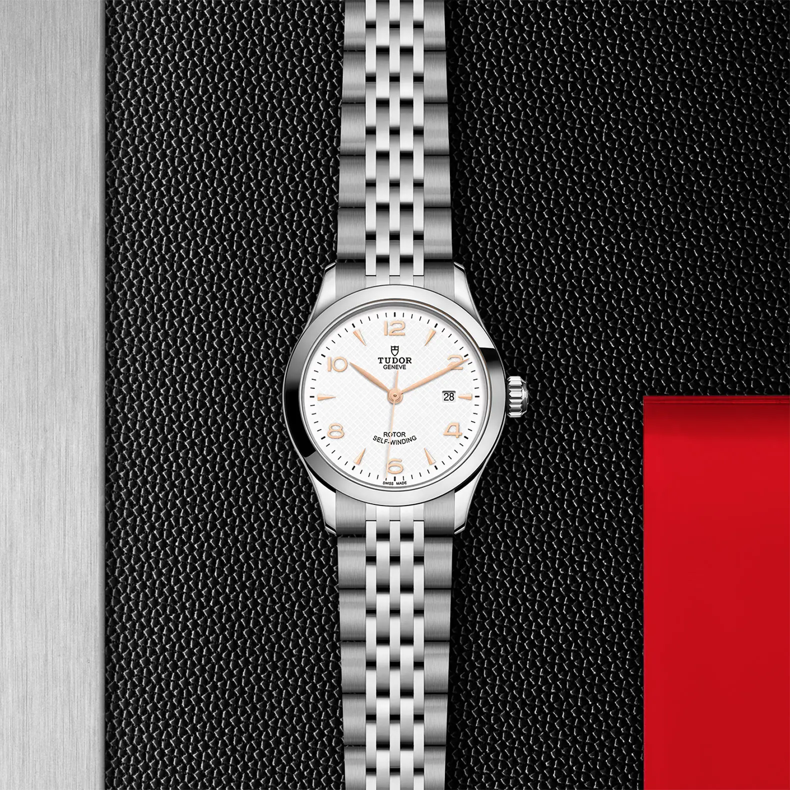 TUDOR1926192628mm steel case with polished finish - M91350-0011 at Cortina Watch Singapore
