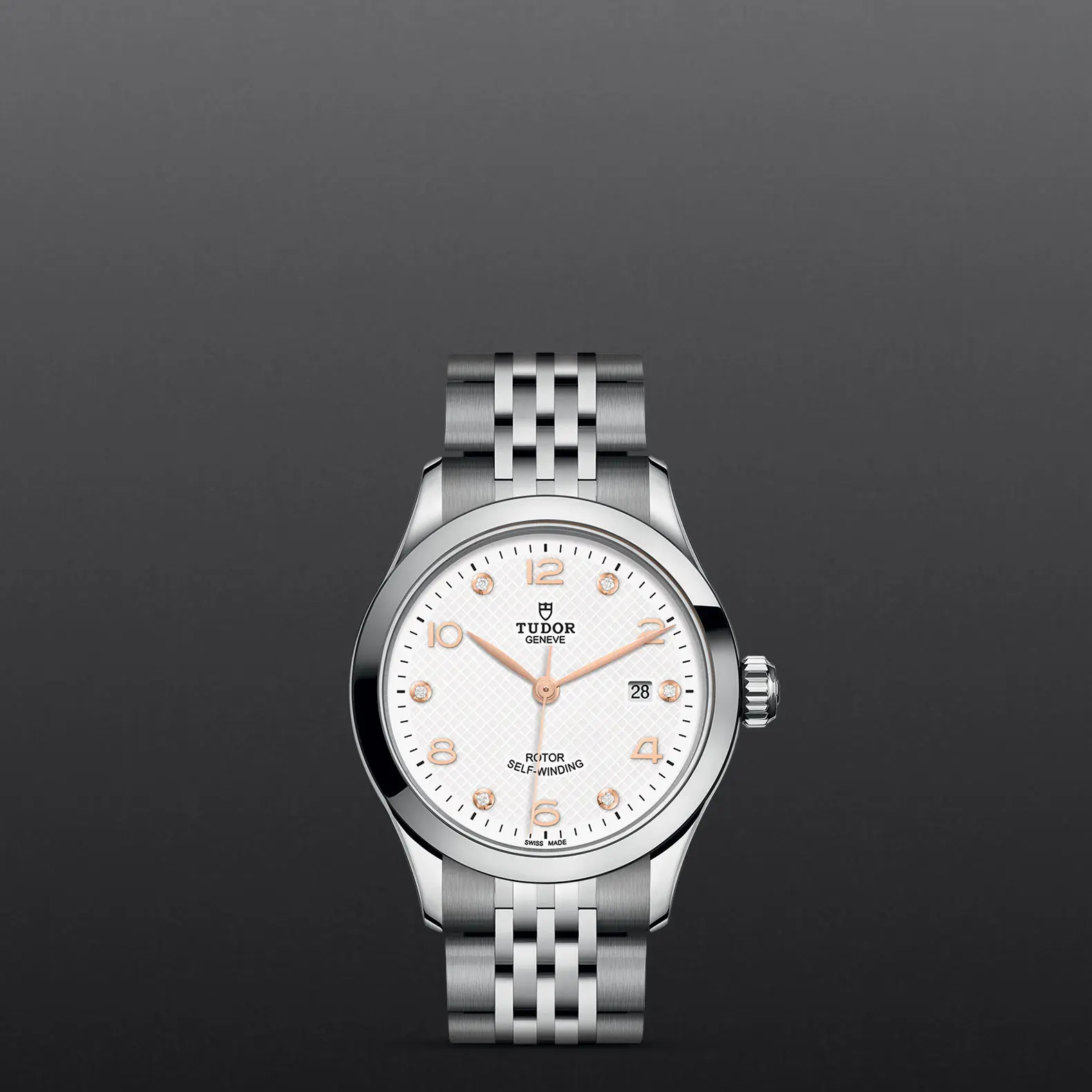 TUDOR1926192628mm steel case with polished finish - M91350-0013 at Cortina Watch Singapore