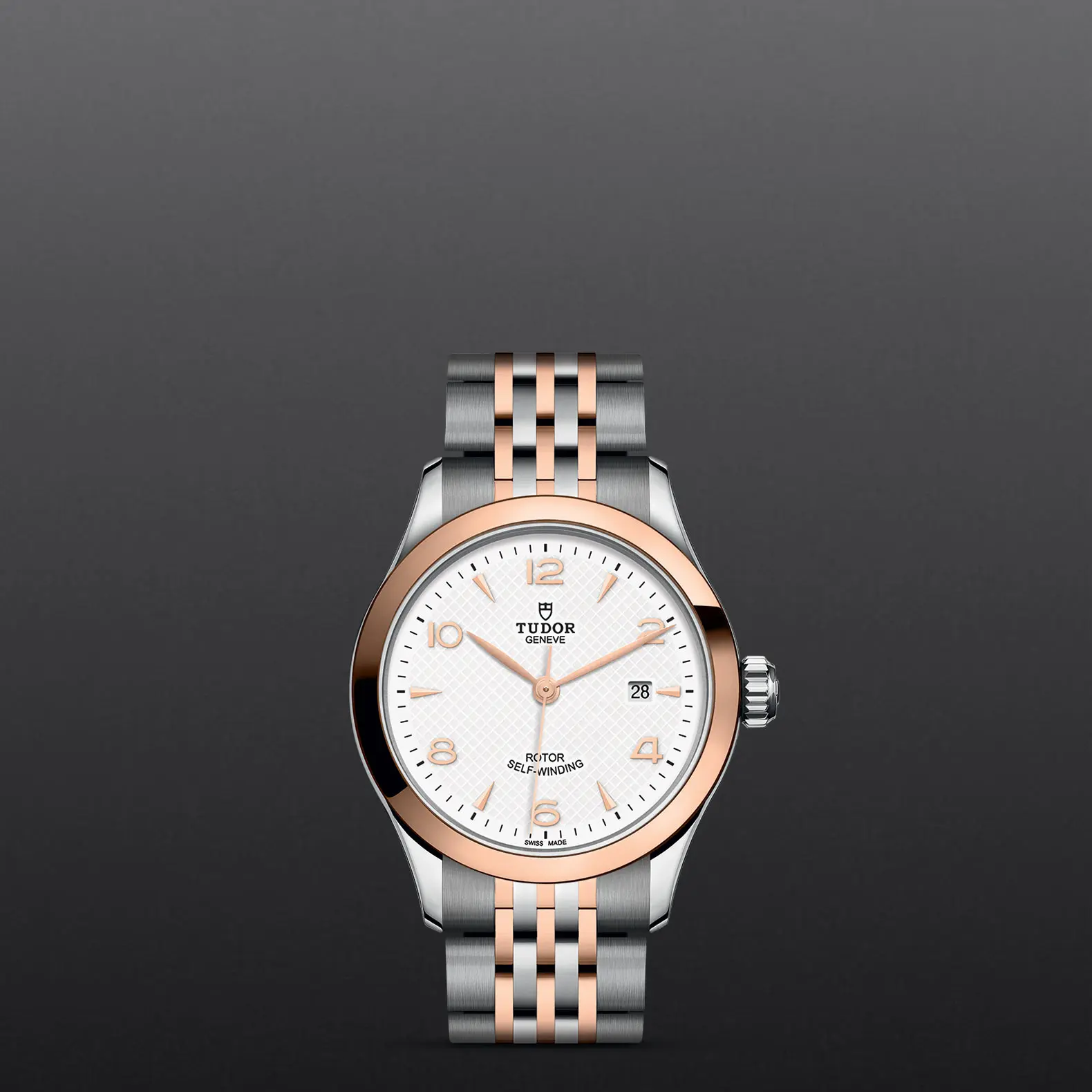 TUDOR1926192628mm steel case with polished finish - M91351-0009 at Cortina Watch Singapore
