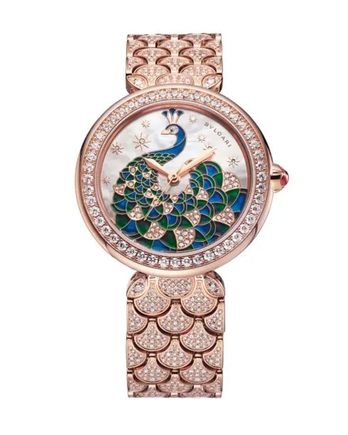 Divas’ Dream Peacock Diamonds - Cortina Watch