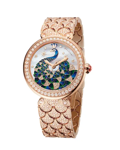 Divas’ Dream Peacock Diamonds - Cortina Watch
