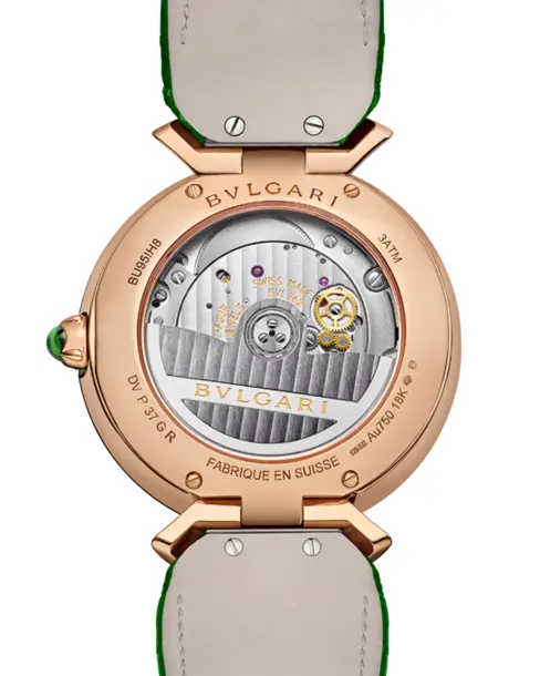 Divas’ Dream Peacock Precious Marquetry Jumping Hours and Retrograde Minutes - Cortina Watch
