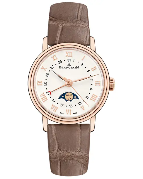 Villeret Dame Quantième Phases de Lune - Cortina Watch