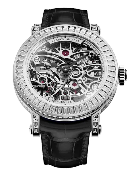Round Skeleton Baguette 31 - Cortina Watch