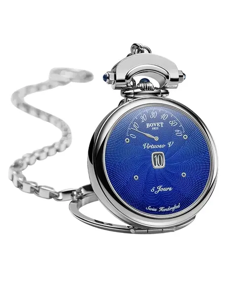 Virtuoso V Blue Guilloché - Cortina Watch