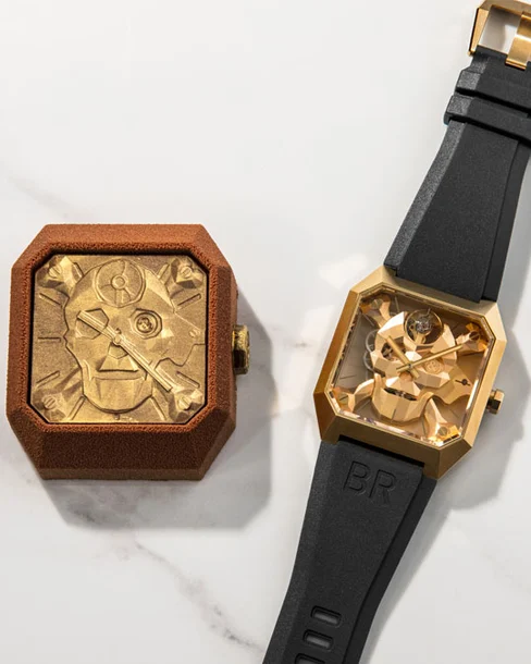 BR 01 Cyber Skull Bronze - Cortina Watch