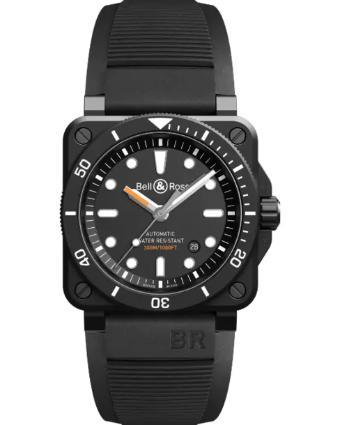 BR 03-92 Diver Black Matte - Cortina Watch