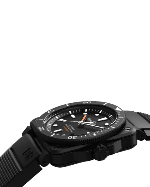 BR 03-92 Diver Black Matte - Cortina Watch