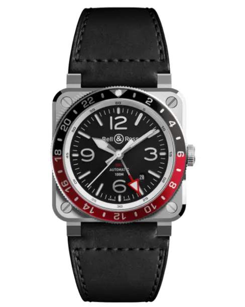 BR 03-93 GMT Black - Cortina Watch