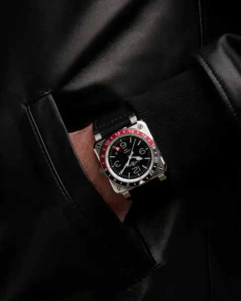 BR 03-93 GMT Black - Cortina Watch