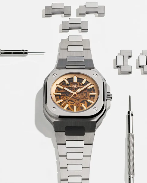 BR 05 Skeleton Golden - Cortina Watch