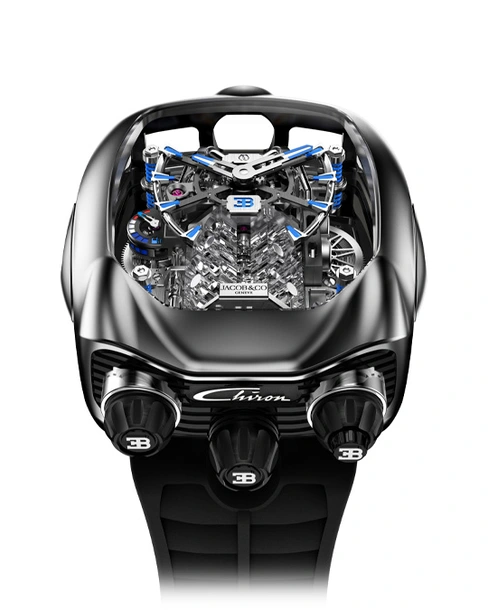 Bugatti Chiron Tourbillon Titanium - Cortina Watch