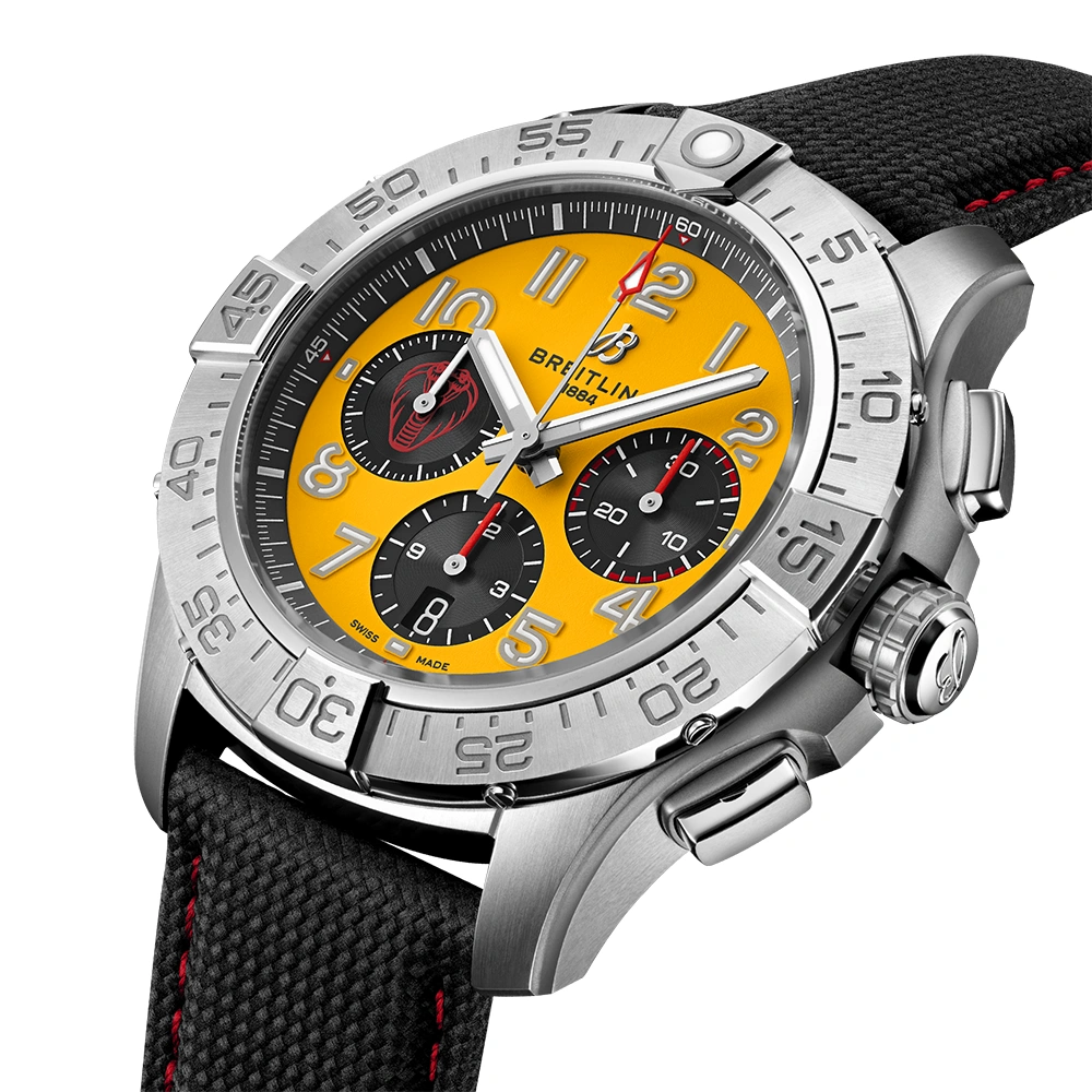 Breitling Avenger Welcomes a Powerful General, The New Cobra Limited Edition - Cortina Watch Singapore