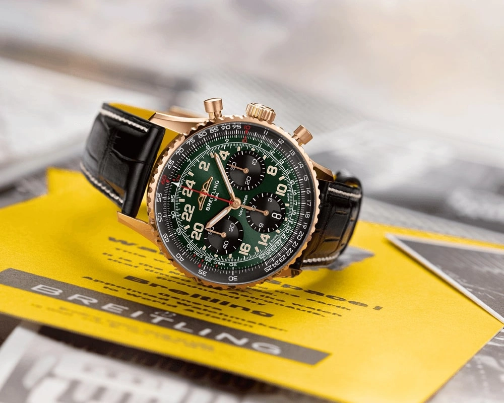 百年灵(Breitling) 140年：航空计时腕表41和宇航员腕表B12 - Cortina Watch Singapore