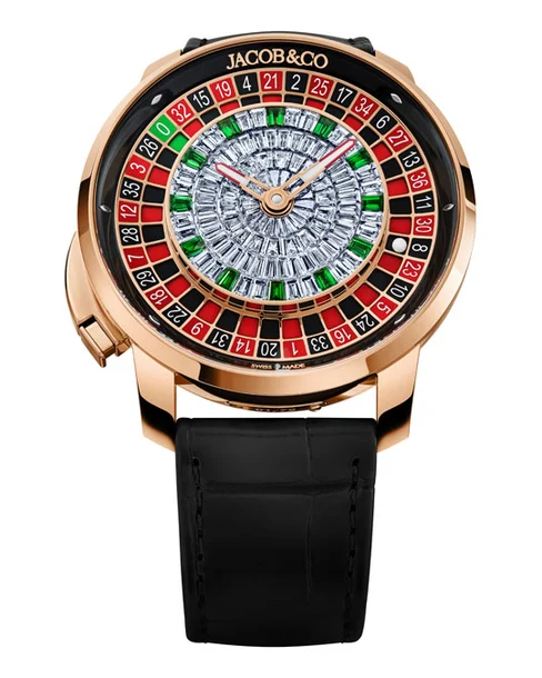 Casino Tourbillon Baguette Diamonds - Cortina Watch