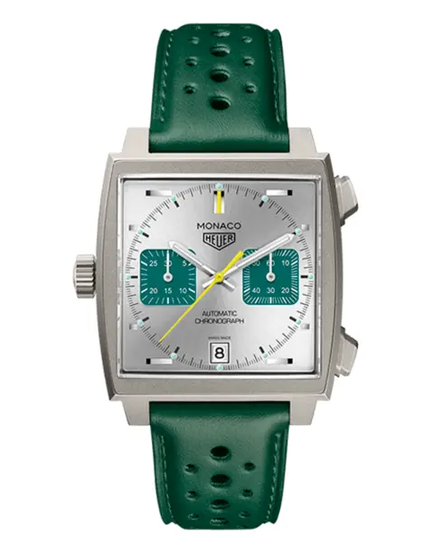 TAG Heuer Monaco Chronograph Racing Green - Cortina Watch Singapore