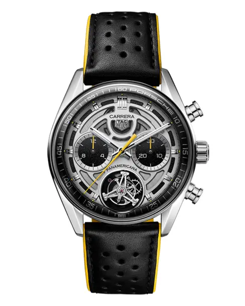 Carrera Chronograph Tourbillon x Porsche Panamericana - Cortina Watch Singapore