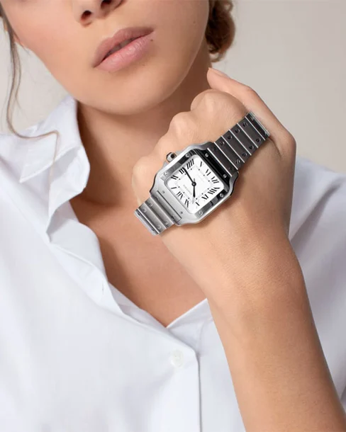 Santos de Cartier Medium Model - Cortina Watch