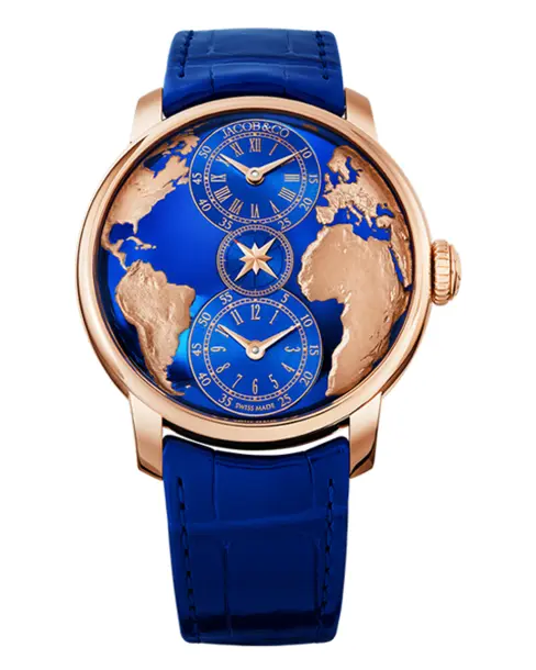 ​​The World is Yours Dual Time Zone - Cortina Watch