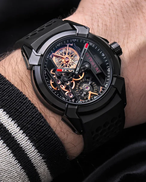 Epic X Black Titanium Black Ring (5N Color Gears) - Cortina Watch