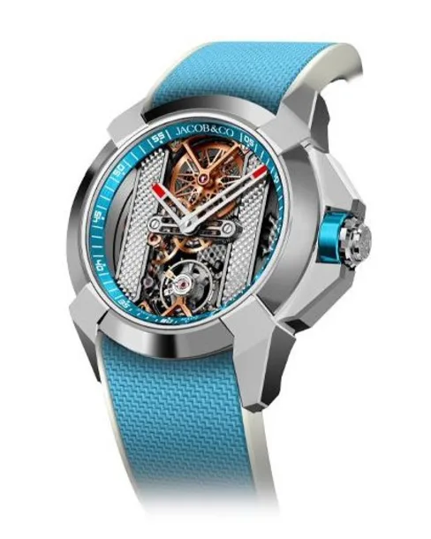 Epic X Stainless Steel - Light Blue Inner Ring - Cortina Watch
