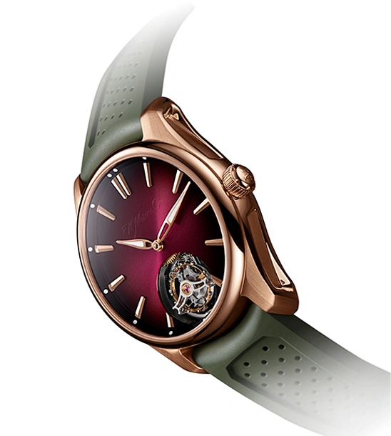 Pioneer Tourbillon Burgundy - Cortina Watch