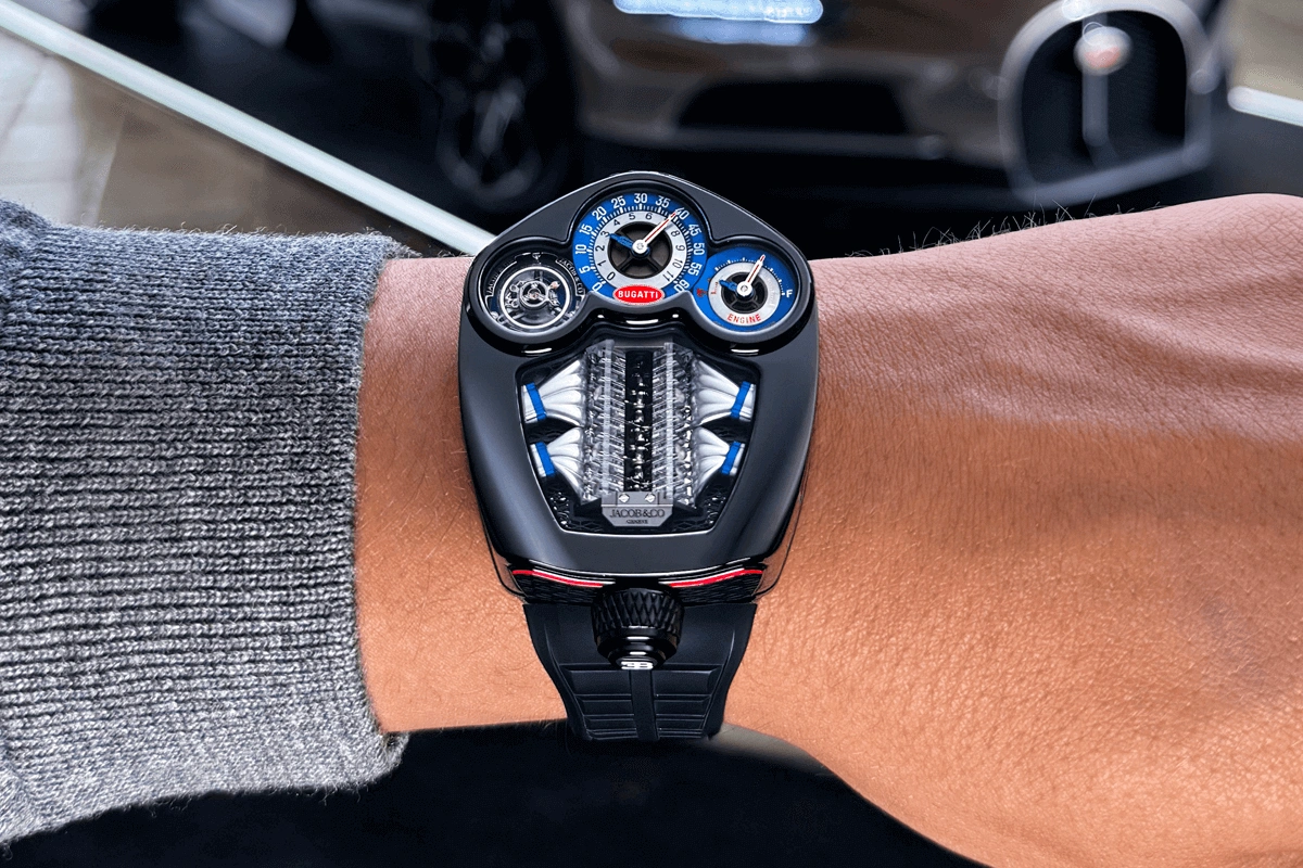 Jacob & Co. Bugatti Tourbillon: The Ultimate Fusion of Luxury Watchmaking and Automotive Excellence - Cortina Watch Singapore