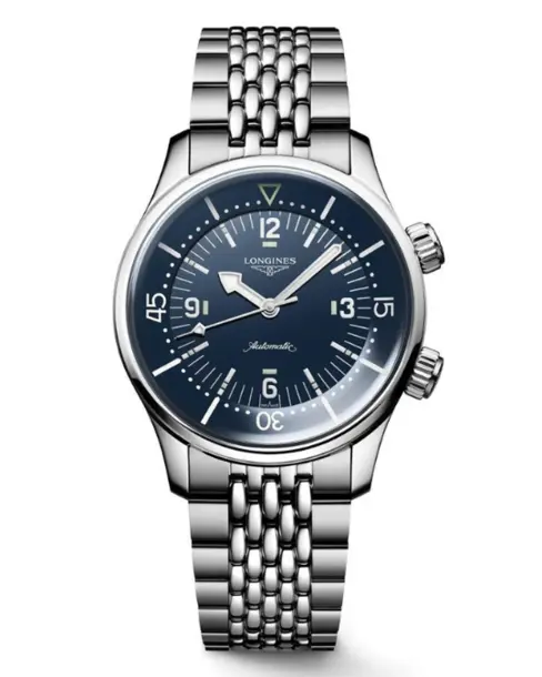 Legend Diver (Blue Lacquered Polished) 39mm - Cortina Watch