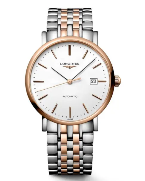 The Longines Elegant Collection (White Matt) 39mm - Cortina Watch