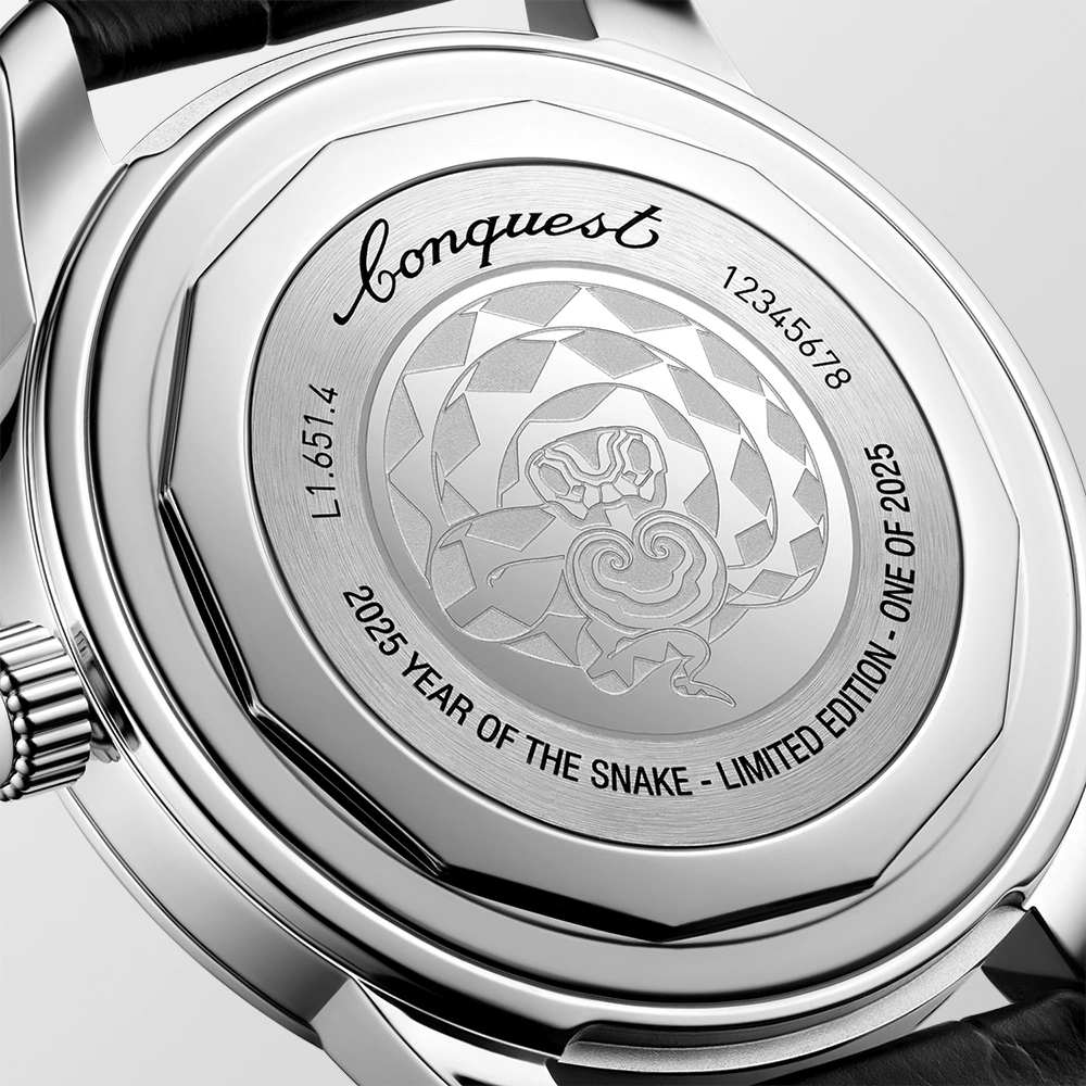 浪琴 (Longines) 推出全新康卡斯复刻系列蛇年生肖限量款腕表 - Cortina Watch Singapore