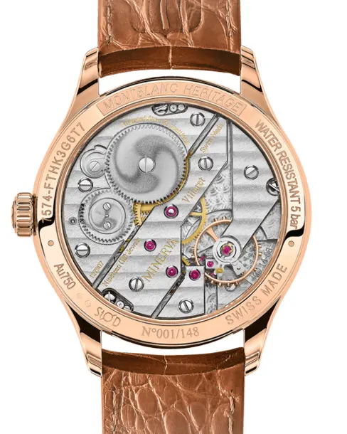 Montblanc Heritage Pythagore Small Second (Caramel) - Cortina Watch