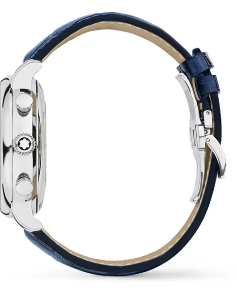 Montblanc Star Legacy Chronograph 42mm (Blue) - Cortina Watch Singapore