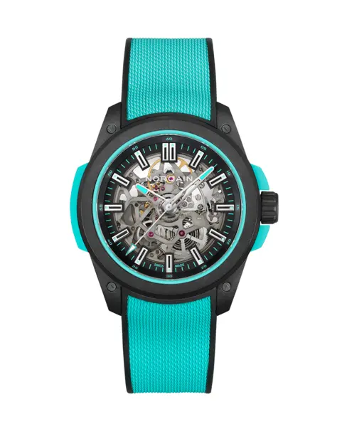 Wild ONE Skeleton Turquoise 42mm - Cortina Watch