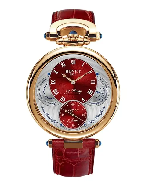 19Thirty Red Guilloché - Cortina Watch