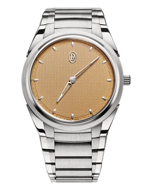 Tonda PF Micro-Rotor No Date Steel Platinum Golden Siena - Cortina Watch