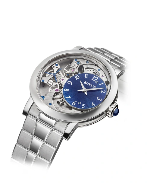 Récital 12 Blue Guilloché - Cortina Watch