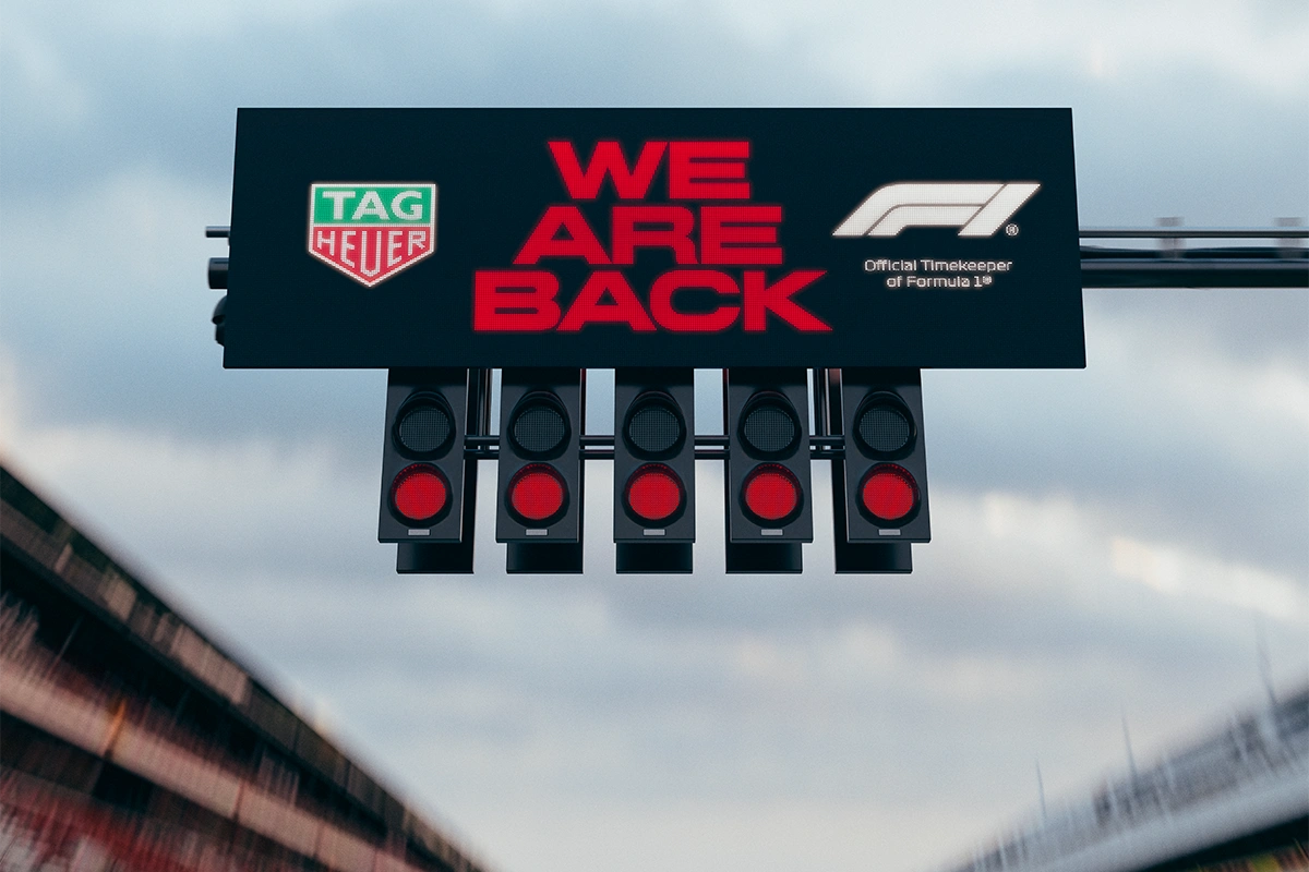 TAG Heuer Is Back As Official Timekeeper for Formula 1 - 