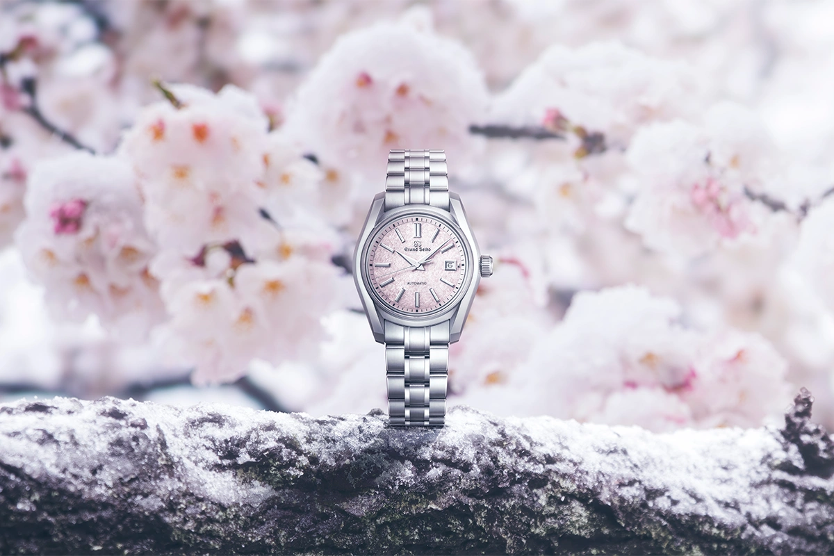 Grand Seiko Captivates the Beauty of Cherry Blossoms in Early Spring with STGK031 and STGK033 - 