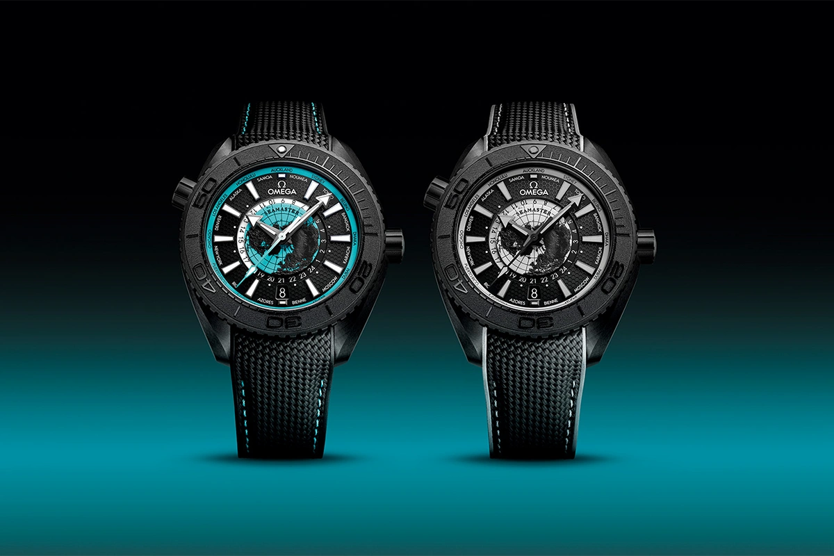 OMEGA Introduces the New Seamaster Planet Ocean Worldtimer in Two Distinctive Colours - 