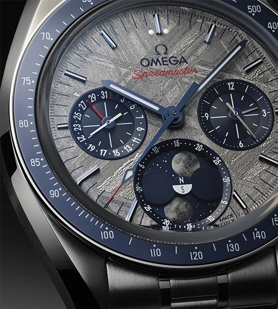 Speedmaster Moonphase Meteorite - Cortina Watch