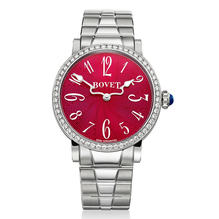 Récital 12 Chapter Two Raspberry Guilloche Dial - Cortina Watch Singapore