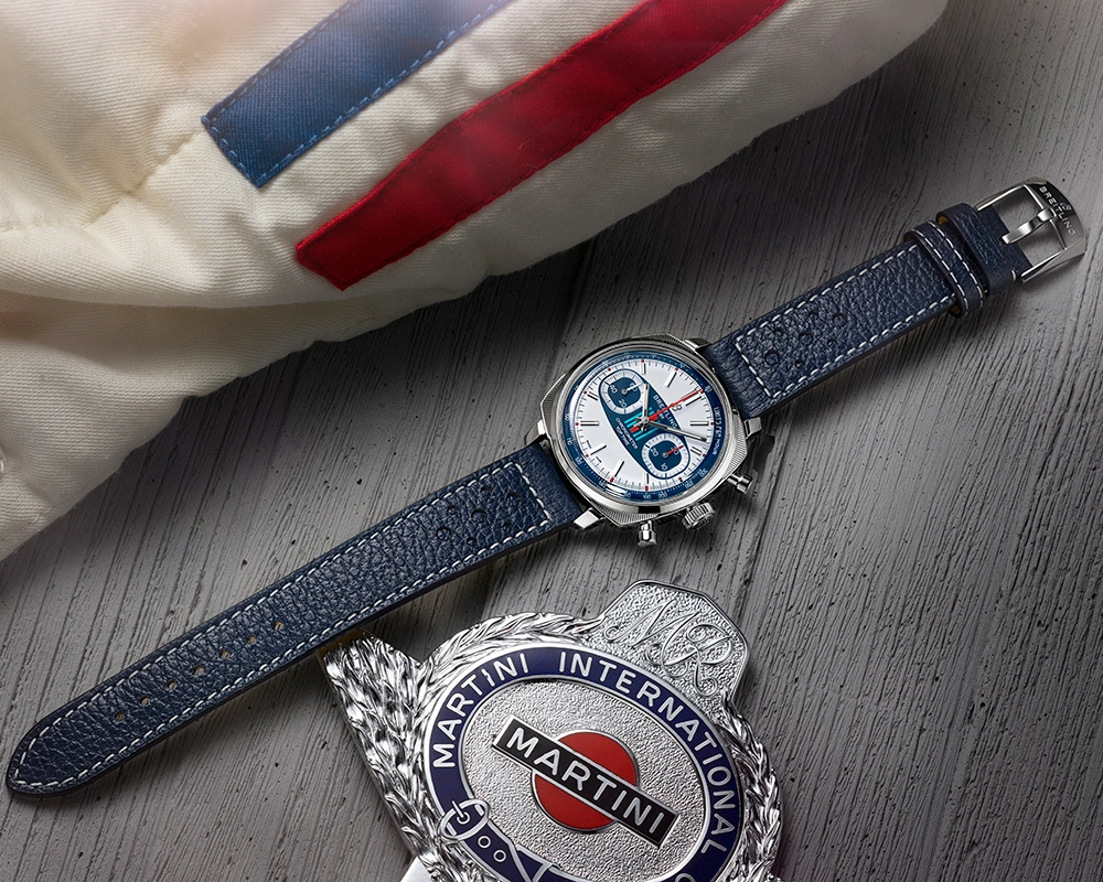 Striped for Speed: Top Time Martini Racing