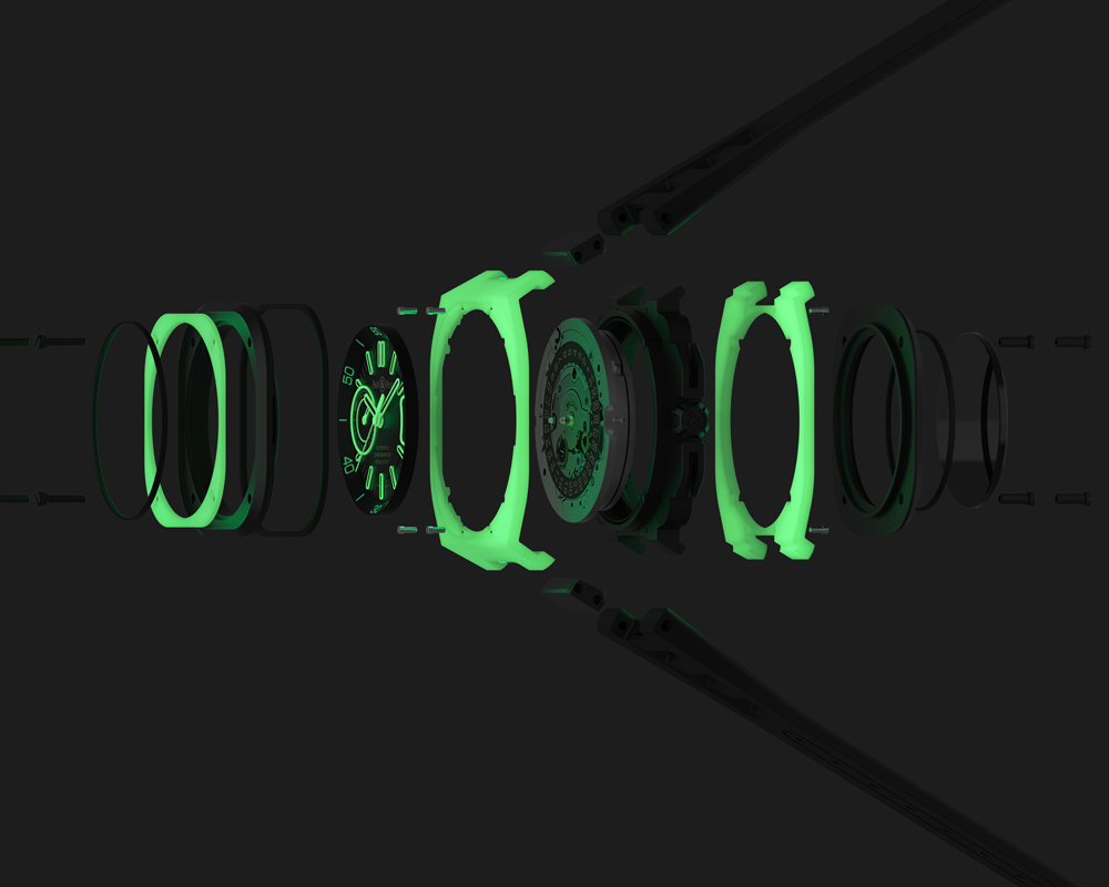 A BR-X5 with a luminescent case