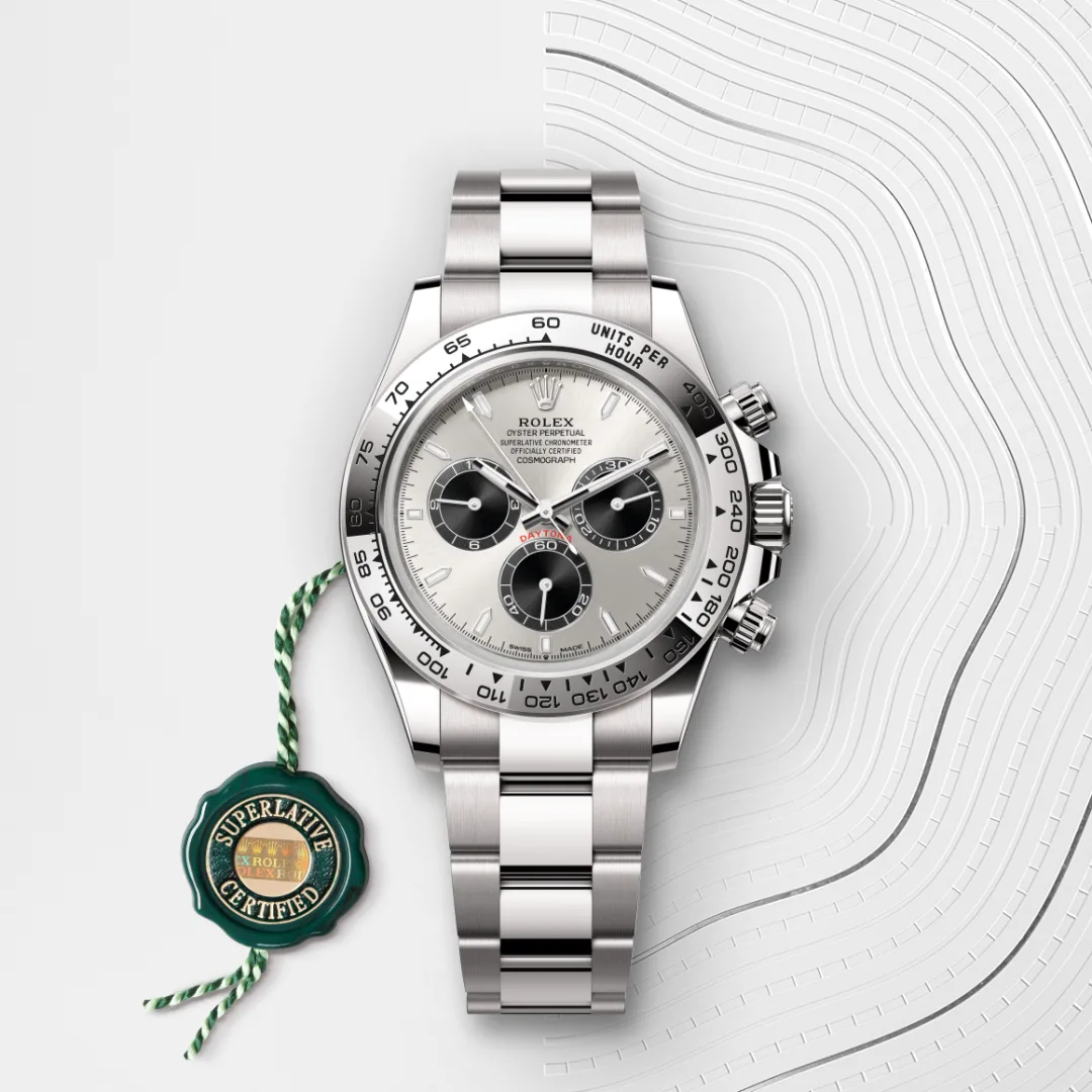 Rolex Cosmograph Daytona in white gold, M126509-0003