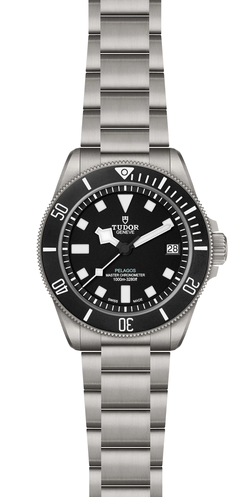 TUDORPelagos UltraPelagos磨砂钛金属表壳，直径43毫米，排氦阀门 -  at Cortina Watch Singapore