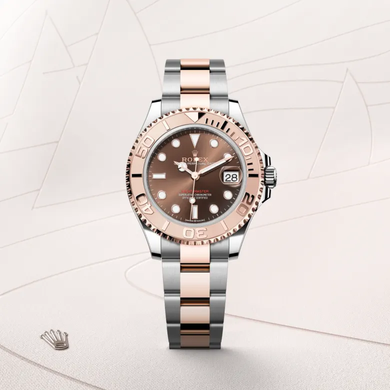 Rolex Yacht-Master 37 in Everose Rolesor, M268621-0003
