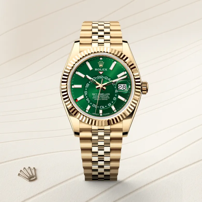 Rolex Sky-Dweller in 18 ct yellow gold, M336938-0008 - Cortina Watch