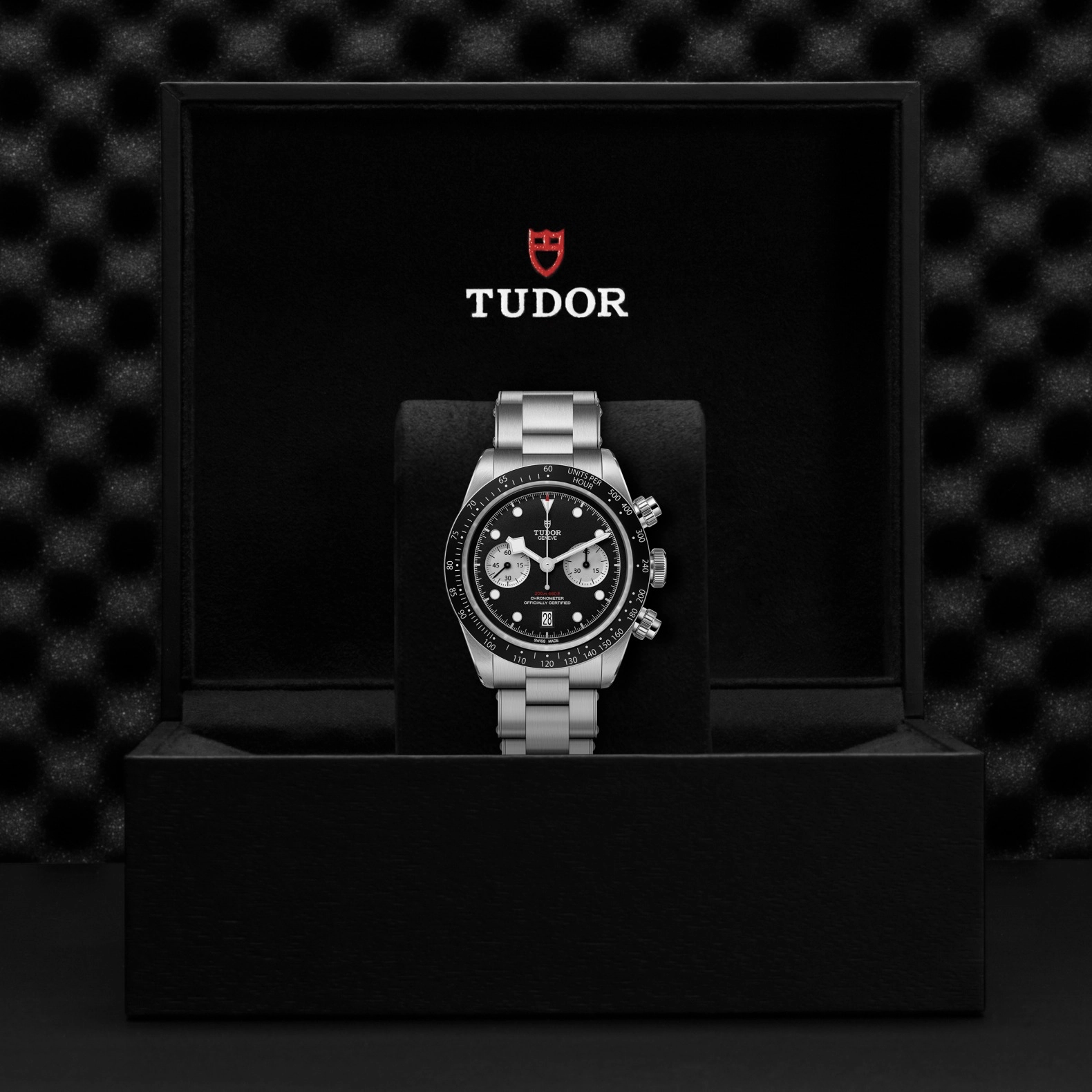 TUDORBlack Bay ChronoBlack Bay Chrono41mm stainless steel case with polished and satin-brushed finishes - M79360N-0011 at Cortina Watch Singapore