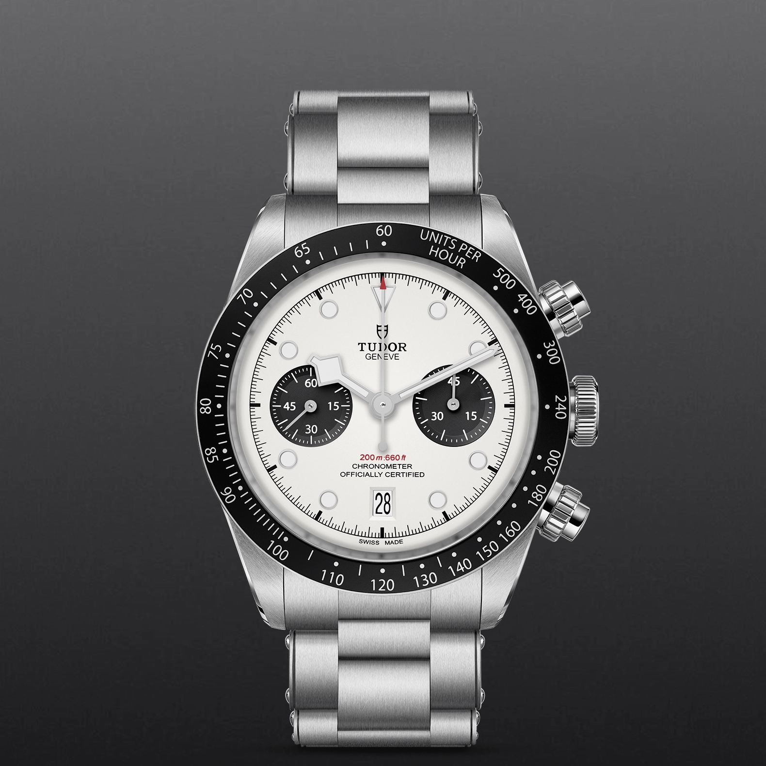 TUDORBlack Bay ChronoBlack Bay Chrono41mm stainless steel case with polished and satin-brushed finishes - M79360N-0012 at Cortina Watch Singapore