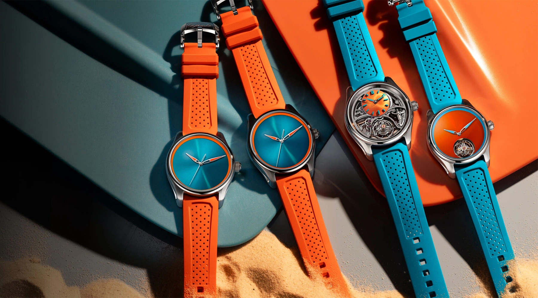 Pioneer Spiced Aqua: A Triptych of Colour - Cortina Watch Singapore
